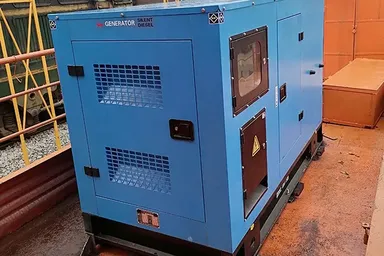 Máy phát điện Diesel 100kW siêu chống ồn xuất khẩu Guyana