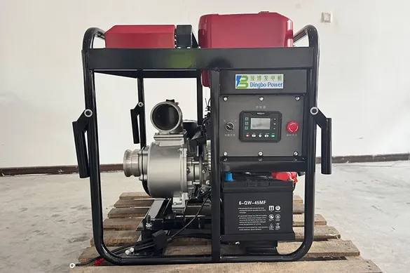 Máy bơm nước chạy xăng 4 inch/8 inch